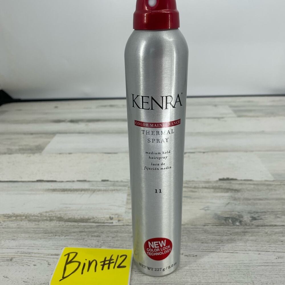 Kenra Color Maintenance Thermal Spray #11 Medium Hold Hair Spray 8oz NEW
